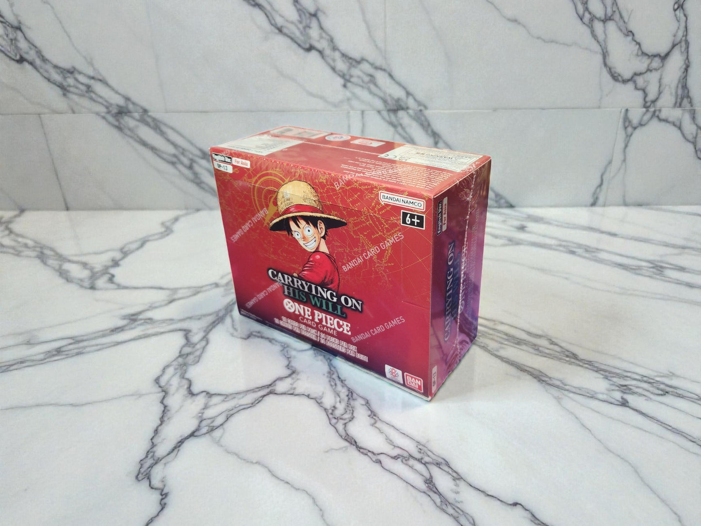 English One Piece OP-13 Carrying on His Will Booster Box (Asia Edition)