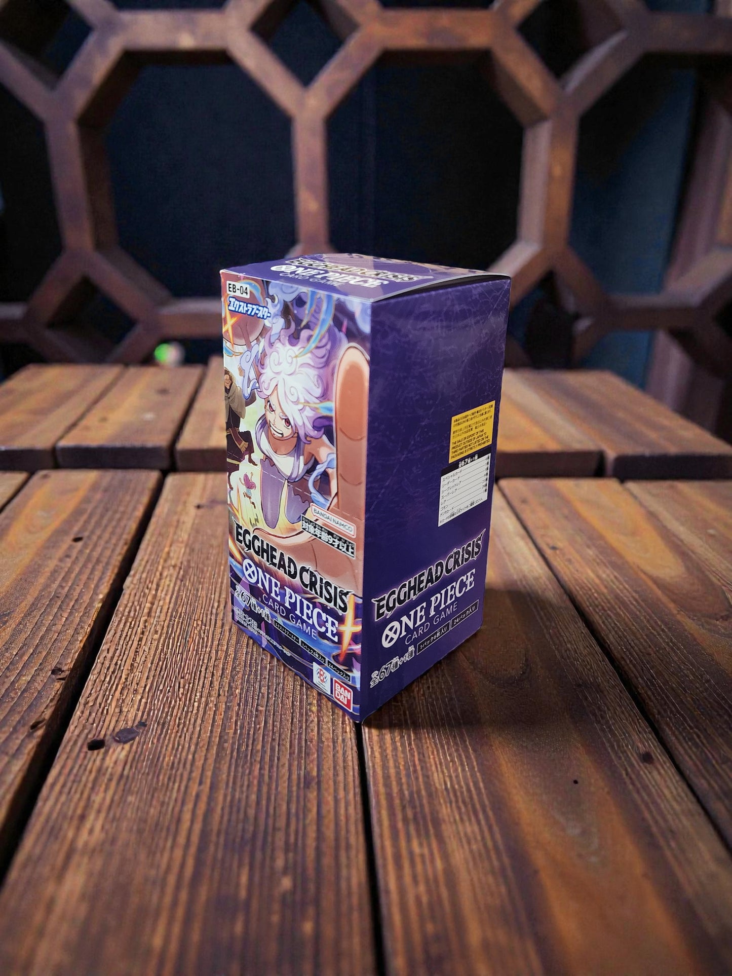 Japanese One Piece EB‑04 Extra Booster Box – Egghead Crisis Edition