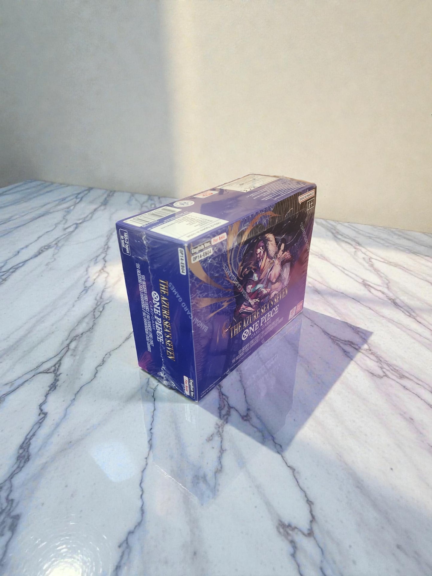 English One Piece OP-14 [OP14-EB04] The Azure Sea's Seven Booster Box (Asia Edition)