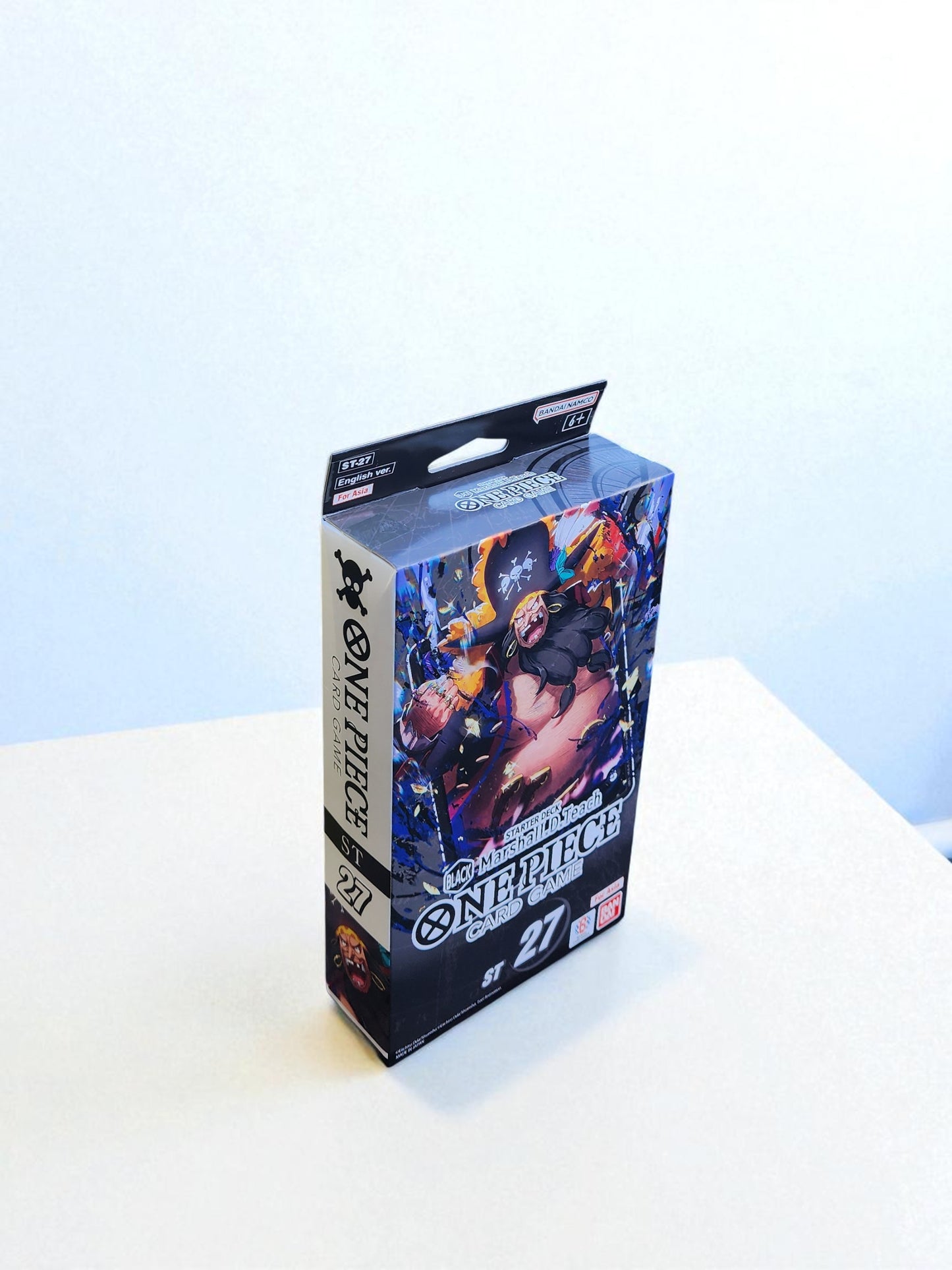 One Piece TCG ST-27 Starter Deck – Black Marshall.D.Teach (English version for Asia)