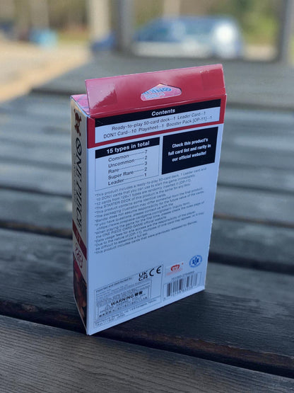 One Piece TCG ST-23 Starter Deck – Red Shanks (English version for Asia)