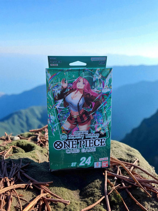 One Piece TCG ST-24 Starter Deck – Green Jewelry Bonney (English version for Asia)