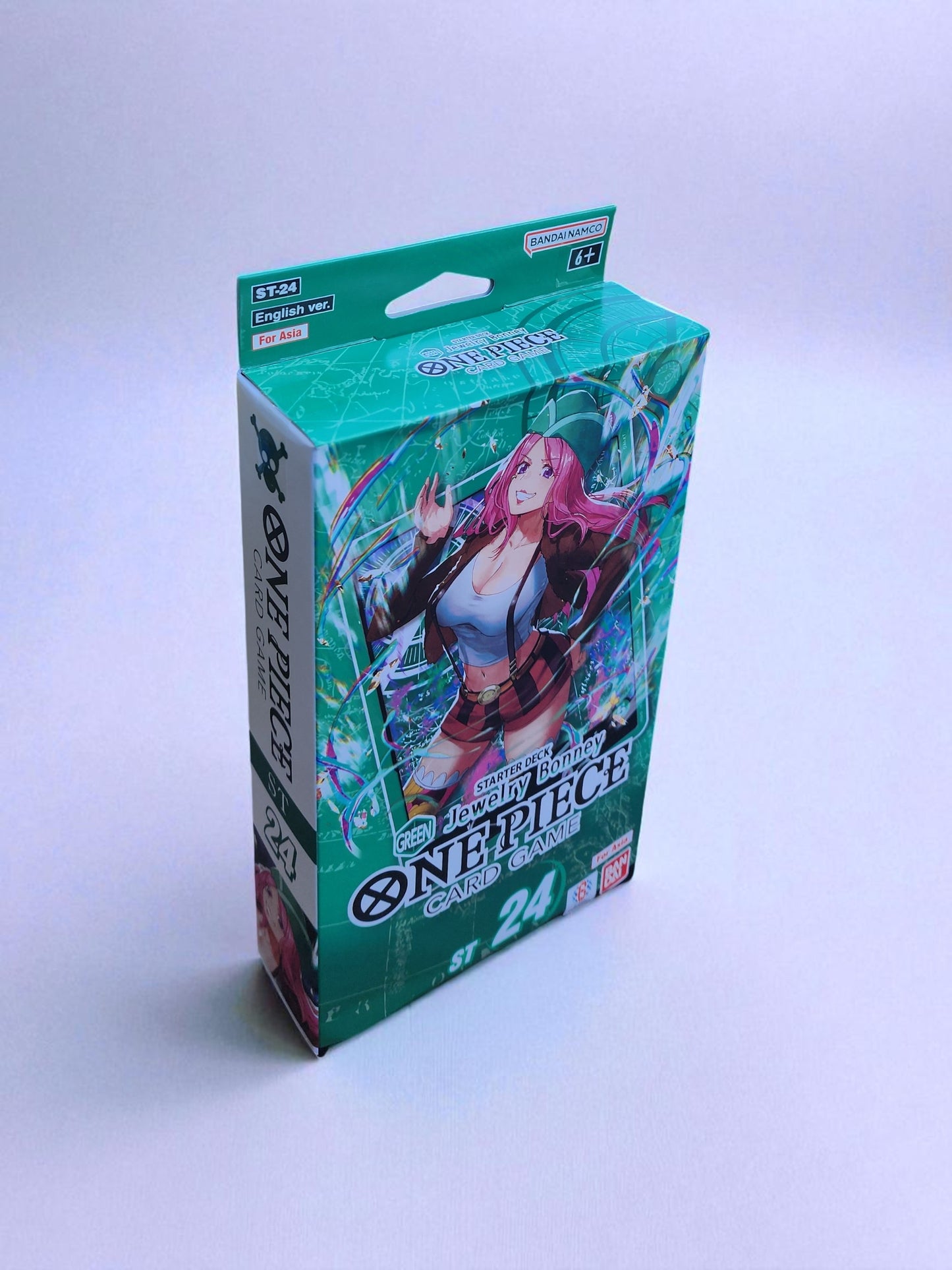 One Piece TCG ST-24 Starter Deck – Green Jewelry Bonney (English version for Asia)