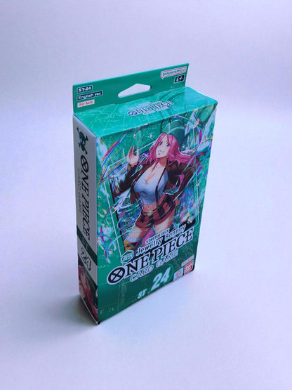 One Piece TCG ST-24 Starter Deck – Green Jewelry Bonney (English version for Asia)