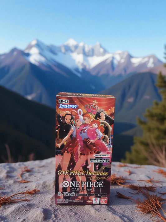 Japanese One Piece EB-03 Extra Booster Box – One Piece Heroines Edition