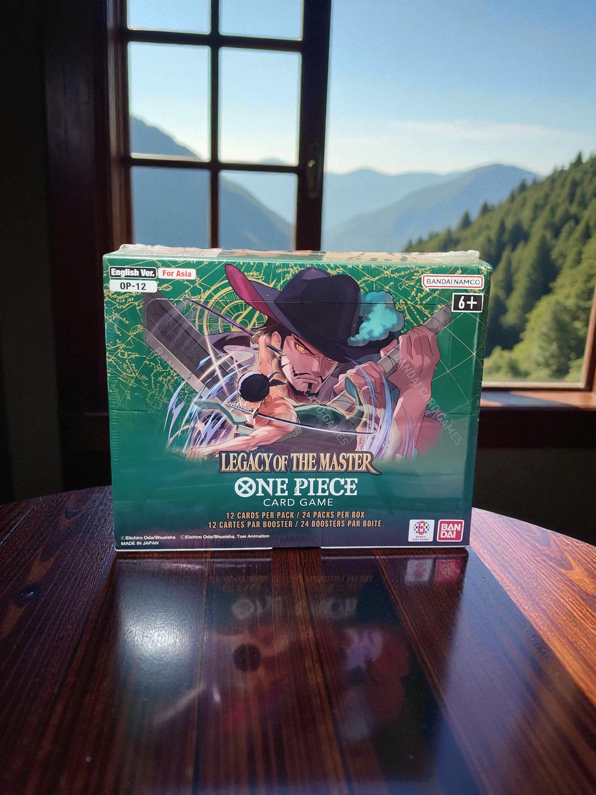 English One Piece OP-12 Legacy of the Master Booster Box (Asia Edition