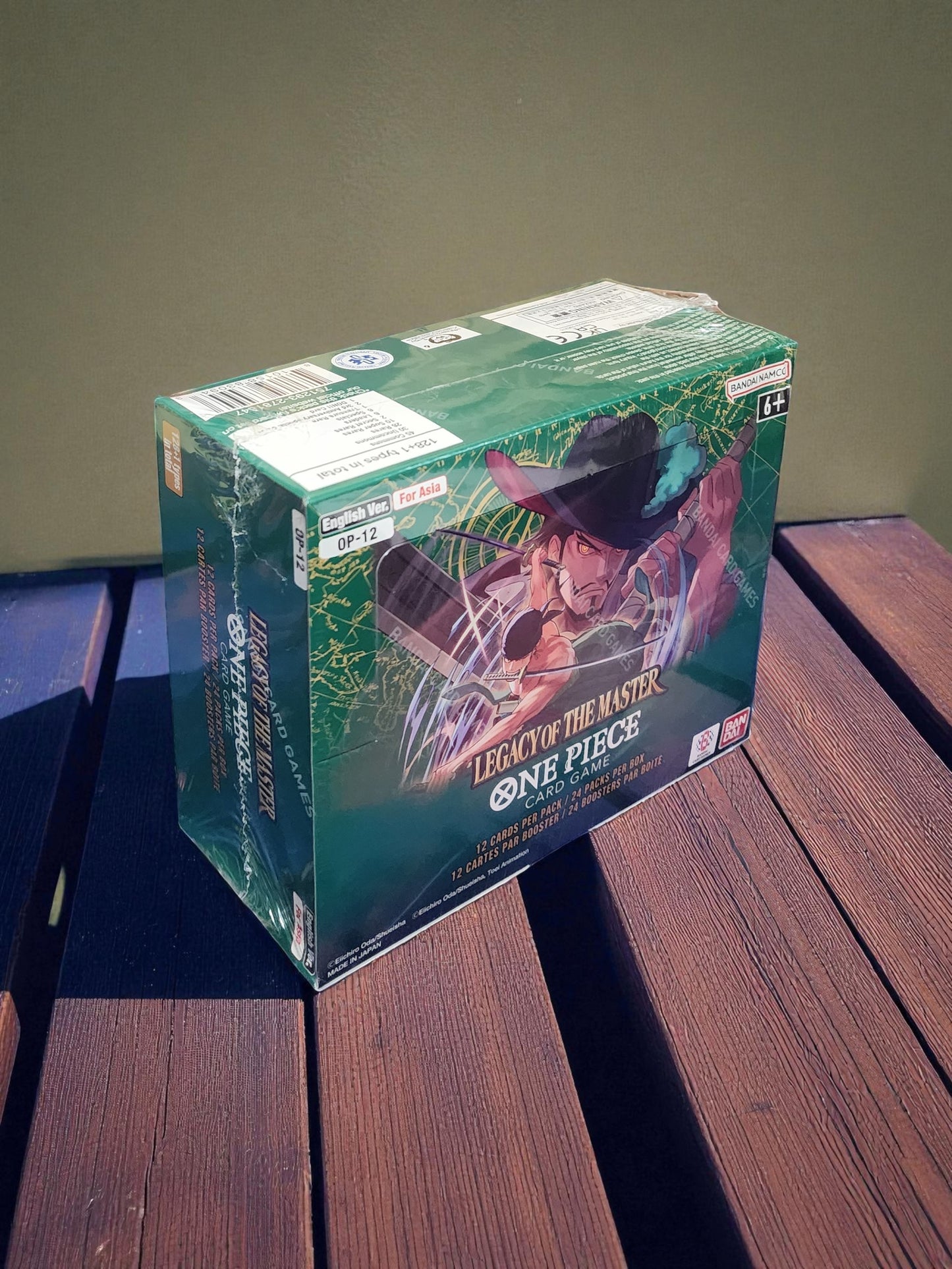 English One Piece OP-12 Legacy of the Master Booster Box (Asia Edition)