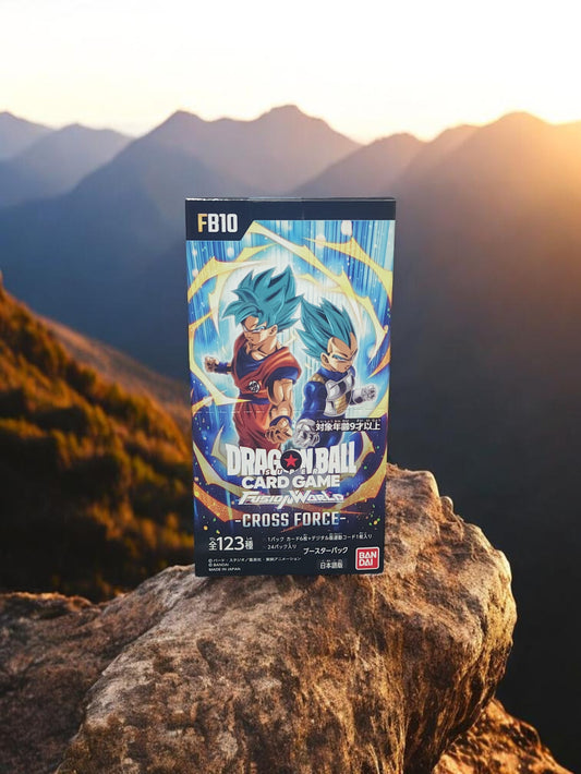 Japanese Dragon Ball Super Fusion World FB10 Booster Box – Cross Force