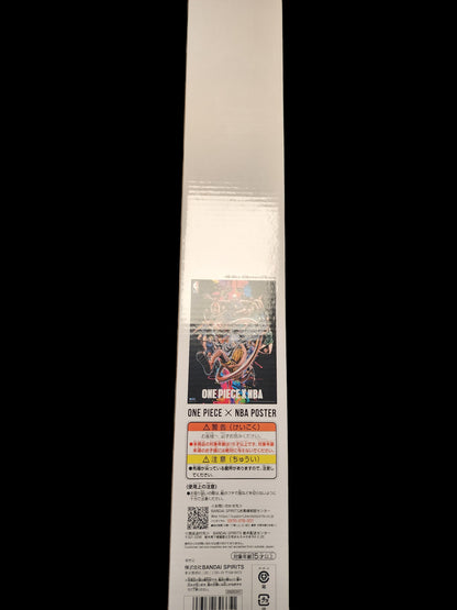 Official One Piece x NBA Collaboration B2 Size Poster (Bandai Spirits)